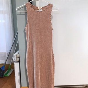 New Bodycon Striped Dress-Medium